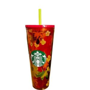 Starbucks floral tumbler